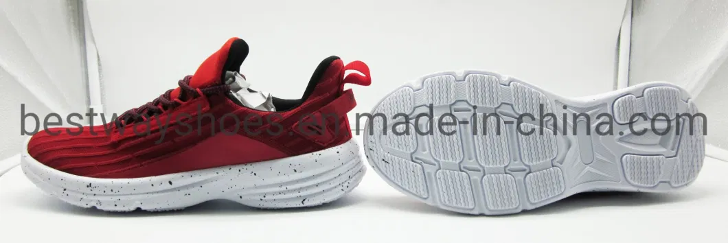 Newest Breathable Knitting Upper MD Sole Comfortable Running Shoes