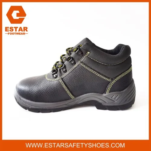 Lace up Dielectric Leather Wholesale Work Safety Shoe with Steel Toe