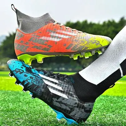 Hot Selling New Football Shoes Soccer Broken Spikes Artificial Turf Men Soccer Shoes