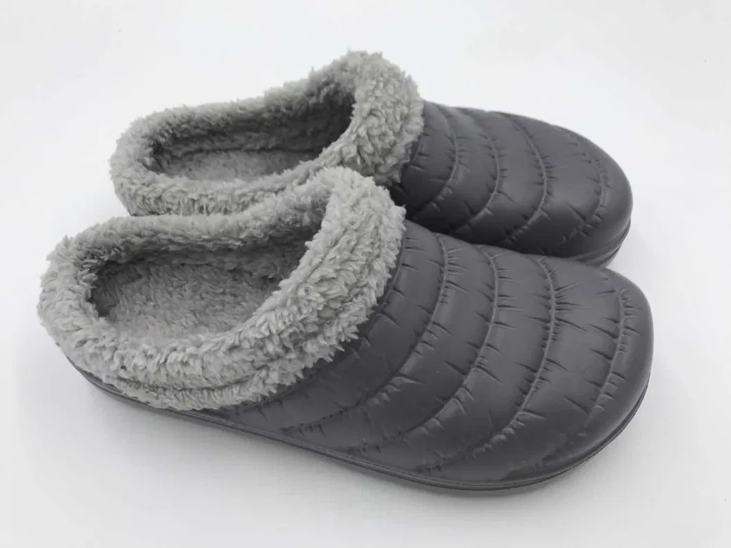 New Arrival Winter Fuzzy Slippers Soft Warm Indoor Slippers Custom Color Cotton Shoes