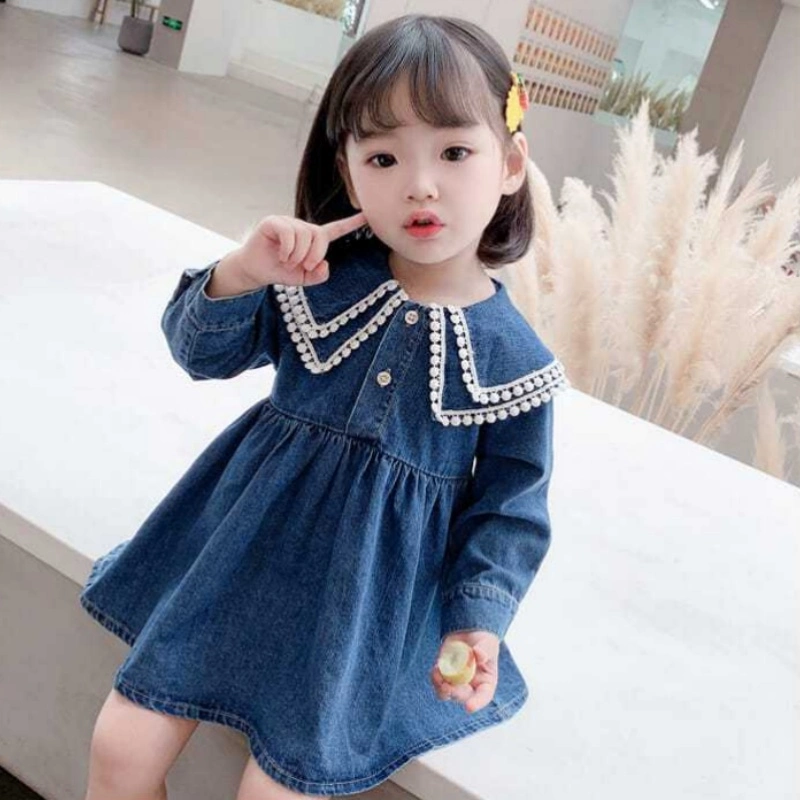 Everyday Chic Girls&prime; Denim Wrap Dress