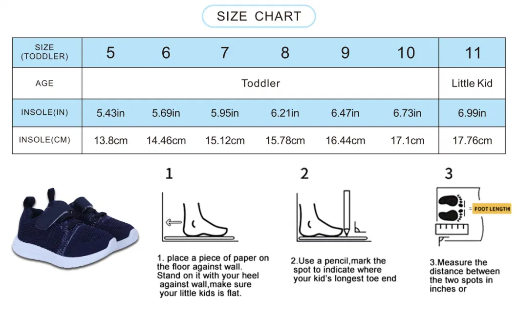 New Fashion Toddler Sneaker Boy Girl Sports Shoes Comfortable Running Shoes