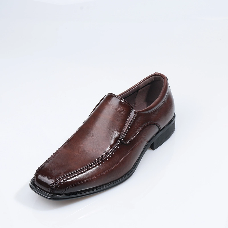 2024 New Product Italian Oxford Man Shoes Comfort Slip on Leather Dress Shoes