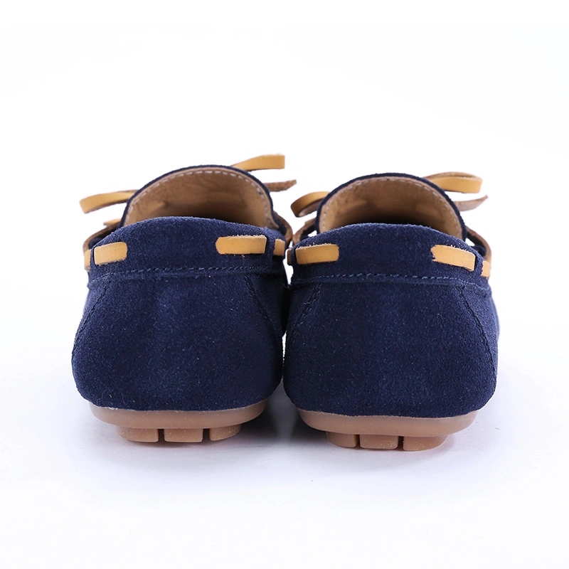 Wholesale PU Casual Children Walking Kids Sneaker Loafer Shoes