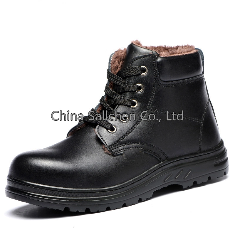 High Top Cotton Thermal Steel Toe Work Shoes