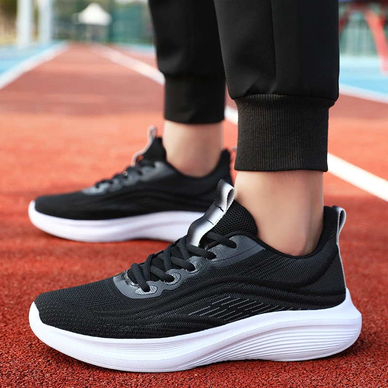 Air Mesh Breathable Athletic-Sports-Shoes Youth Sporting Shoes Casual Running Tennis Sneakers Shoes Top Quality Wholesale Stock Stylish Fashion Shoes China