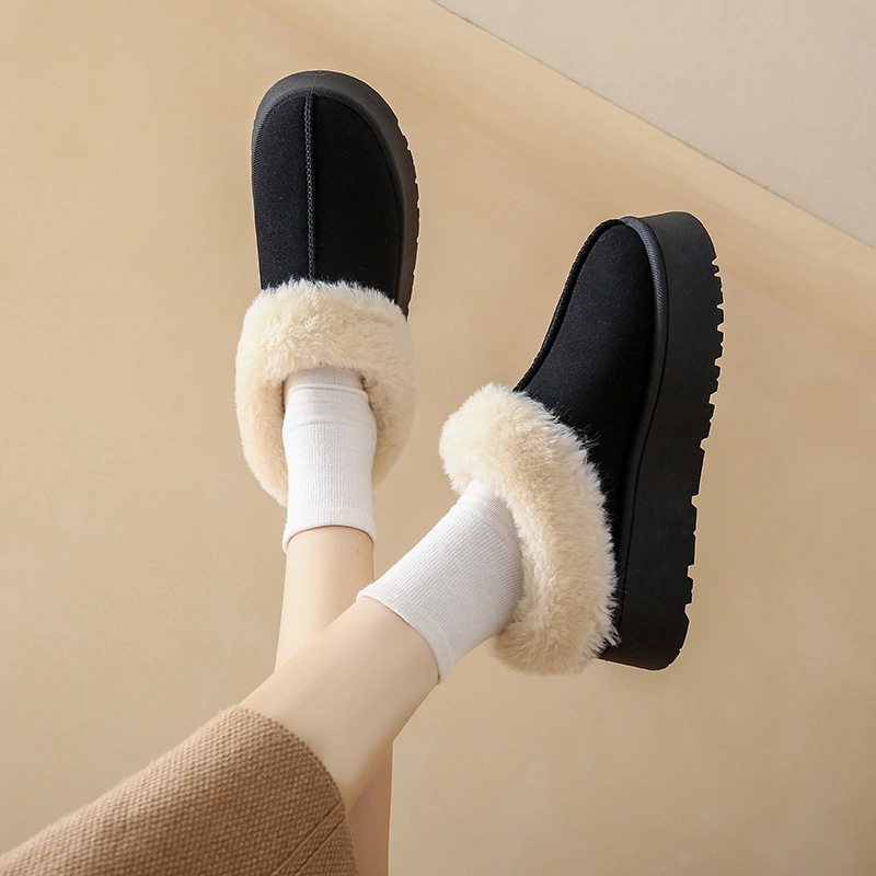 New Arrival Sheepskin Women&prime;s Winter Fur Boots Waterproof Classic Snow Boots Ugh Style Platform Shoes