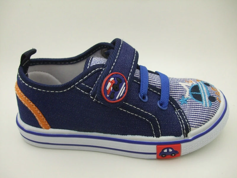 Wholesale Trendy Boys Children School Casual Walking Footwear Canvas Kids Shoes