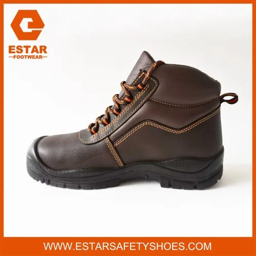 Lace up Dielectric Leather Wholesale Work Safety Shoe with Steel Toe