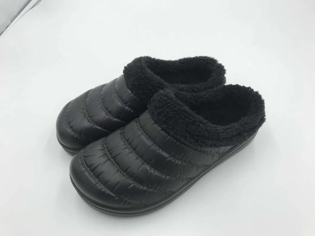 New Arrival Winter Fuzzy Slippers Soft Warm Indoor Slippers Custom Color Cotton Shoes