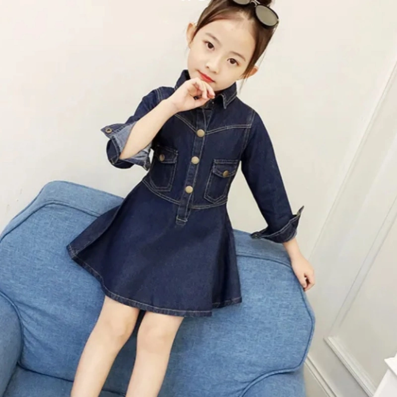 Everyday Chic Girls&prime; Denim Wrap Dress