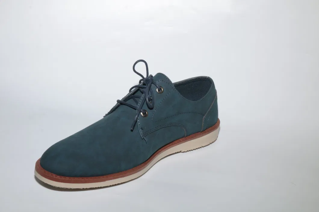 Men&prime;s Leather Lace-up Shoes New Wholesale Price Casual Shoes Fashion Business Shoes