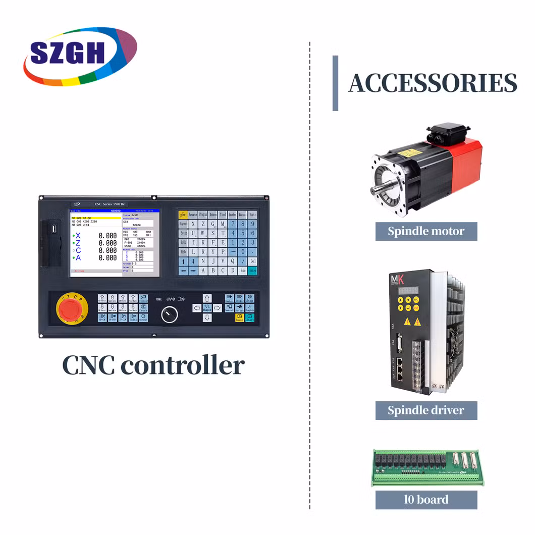 Cheap Price 2/3/4 Axis Similar GSK CNC Controller with Servo Motor and Driver