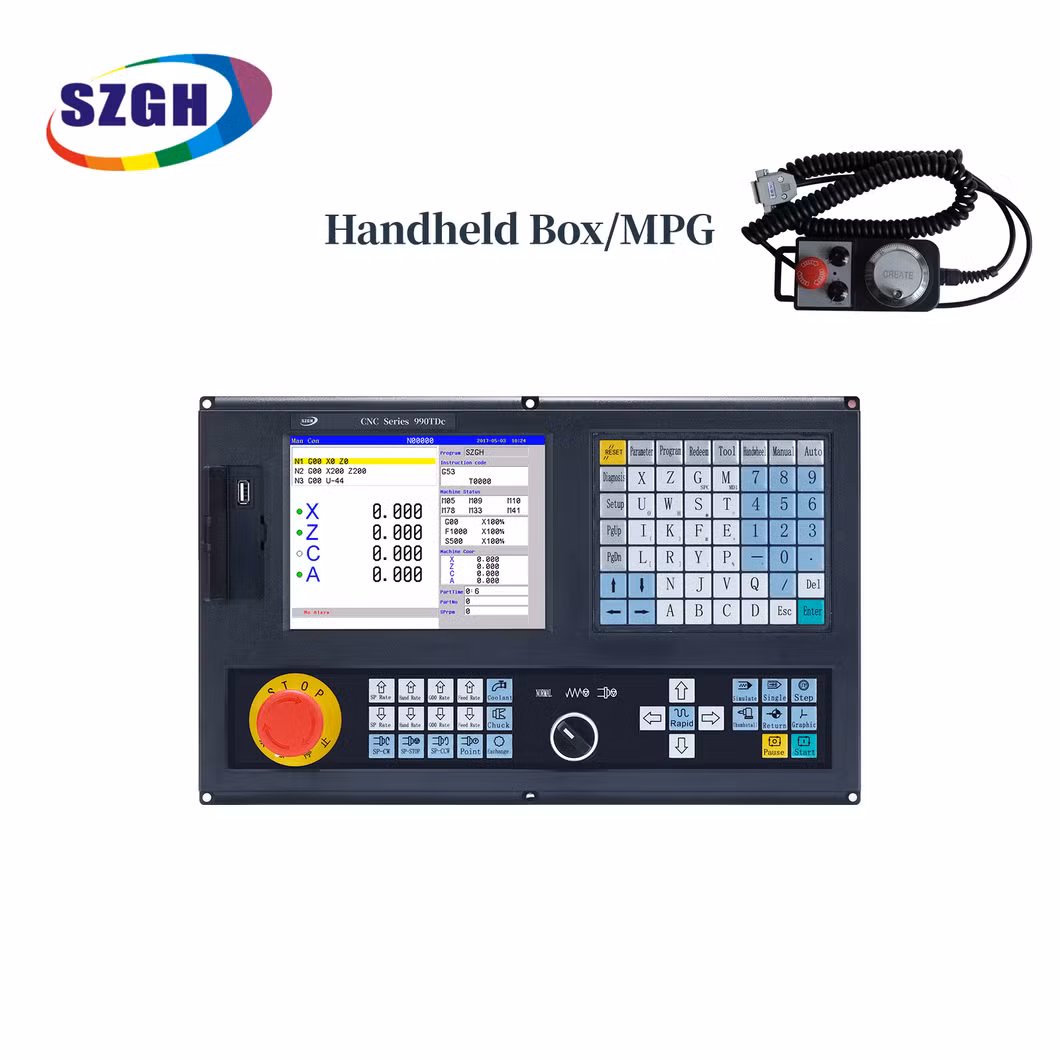 Cheap Price 2/3/4 Axis Similar GSK CNC Controller with Servo Motor and Driver