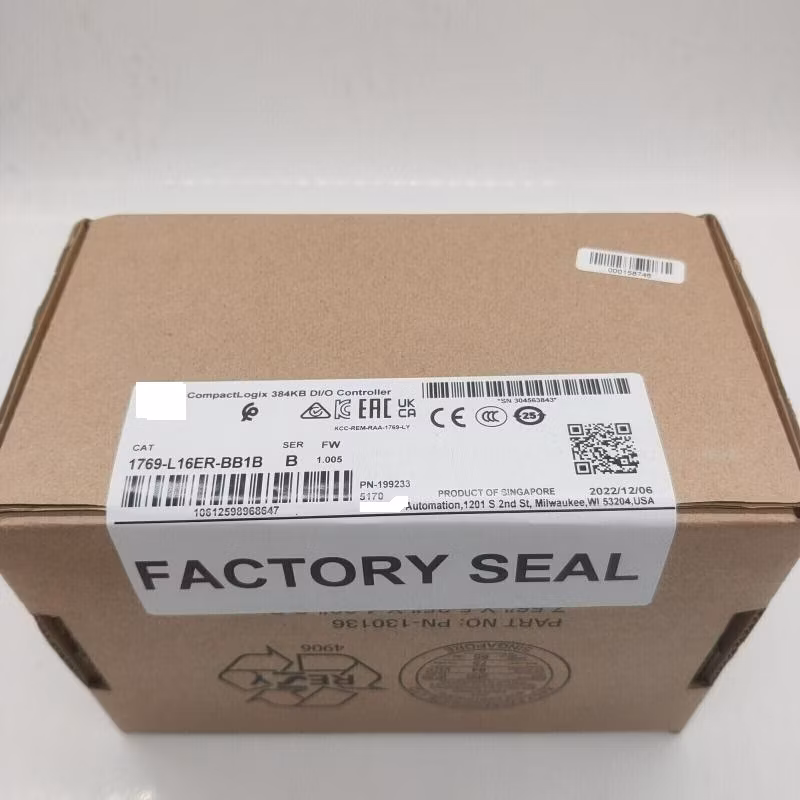 New Factory Sealed 1769-L16er-Bb1b Compactlogix L16 384kb Ctlr Controller