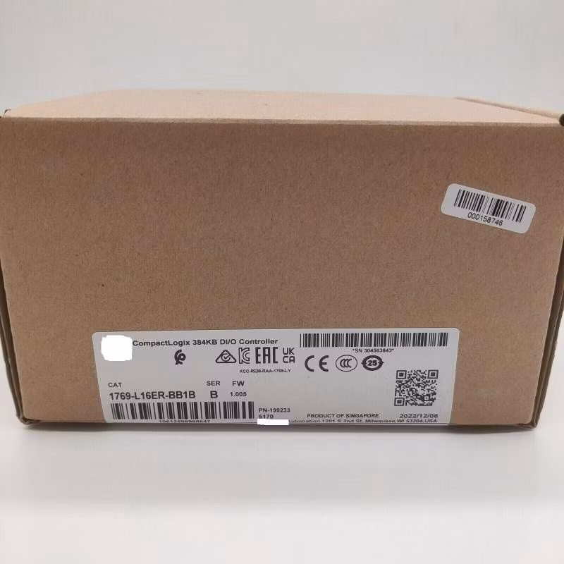 New Factory Sealed 1769-L16er-Bb1b Compactlogix L16 384kb Ctlr Controller