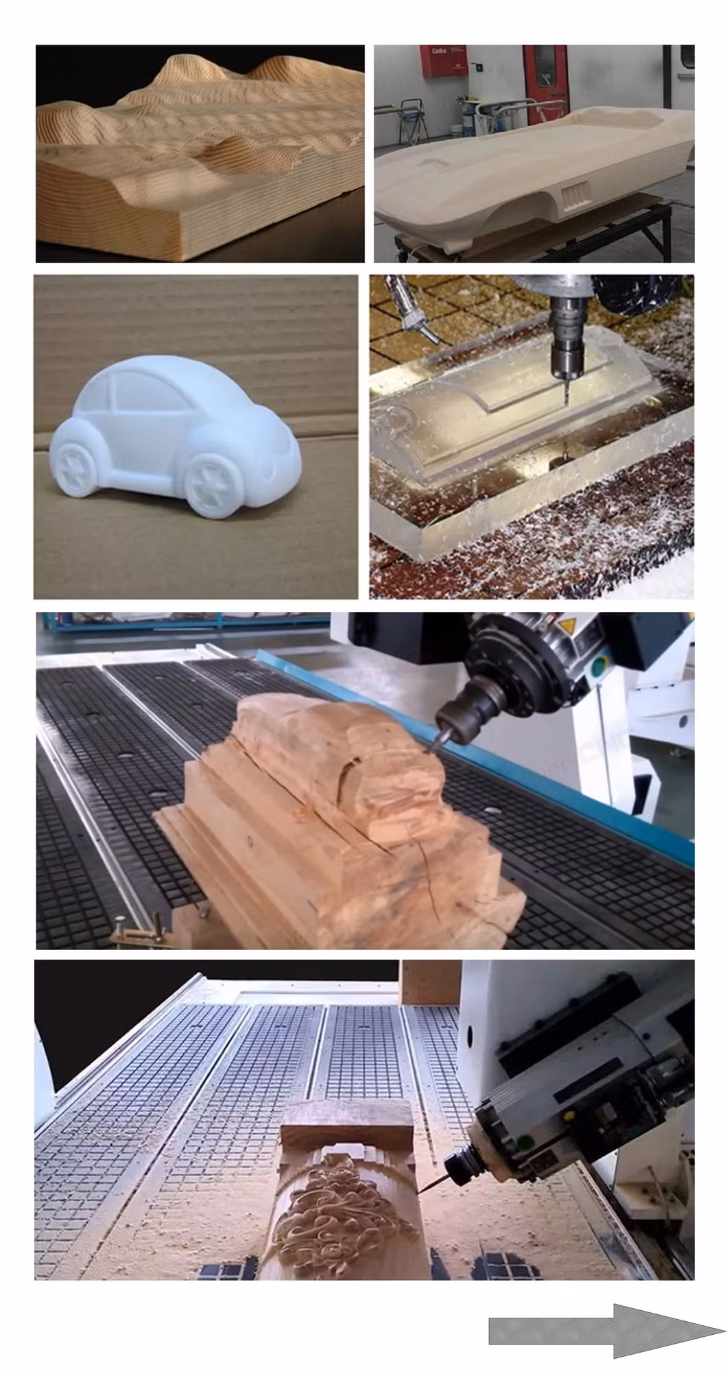 Axis 5 CNC Router CNC High Speed Multi Head 5 Axis