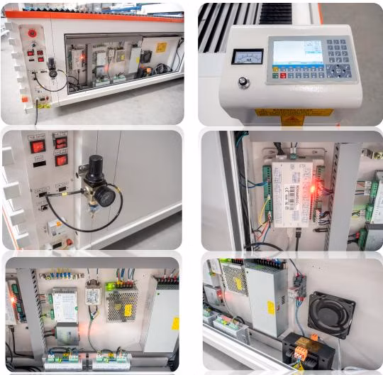 High Speed 300W Milling Cutting Drilling and Engraving Vertical Machining Center CNC Machine for Wood Metal Acrylic Plywood Leather and MDF