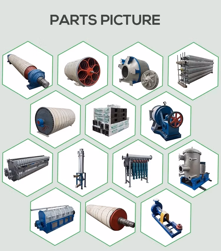 AC Frequency Conversion Speed Wood Pulp/Bamboo Copy Paper Making Machine