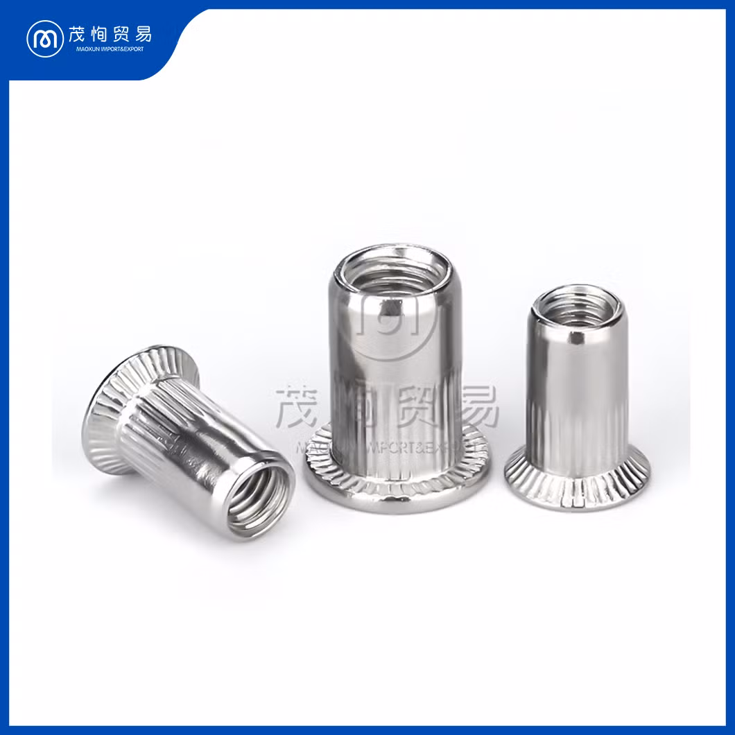 Maoxun Steel Blind Rivet Nut China Distributors Obm Customized Screw Thread Inserts CBN Coating Custom Threaded Inserts Used for CNC Milling