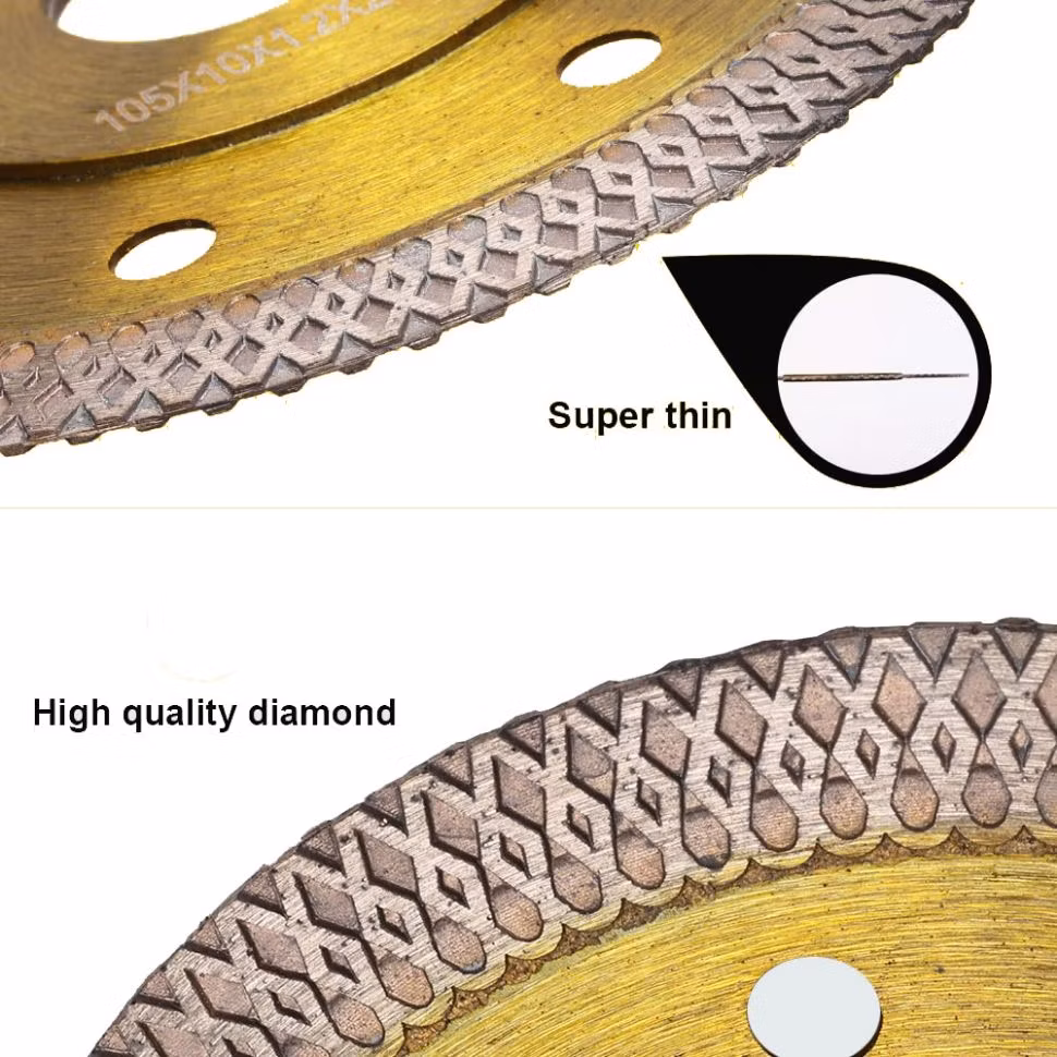 High Quality 4 Inch Super Thin Diamond Saw Blade/Cutting Disc/Tile Cutter for Porcelain Granite Marble Diamond Disc Nitride Finishing Metal Cutting Blade