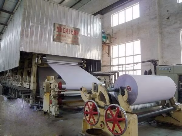 AC Frequency Conversion Speed Wood Pulp/Bamboo Copy Paper Making Machine