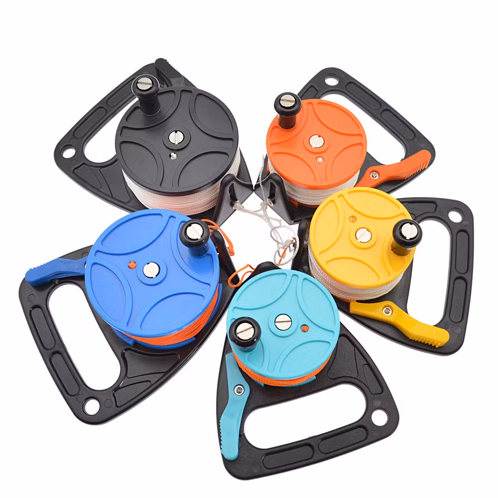 Safety Scuba Dive Handheld Diving Rope Reel Wheel Holder Esg21699