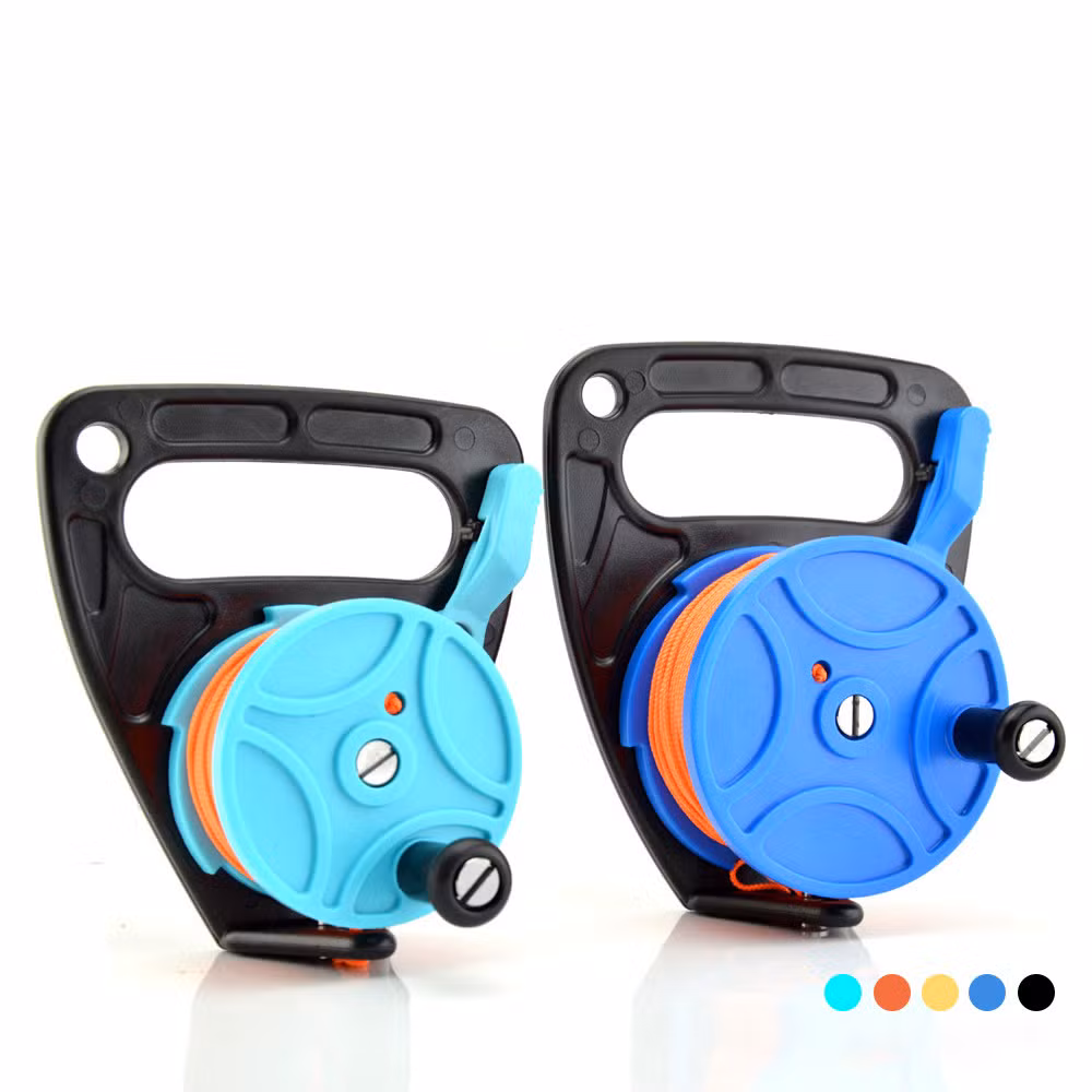 Safety Scuba Dive Handheld Diving Rope Reel Wheel Holder Esg21699