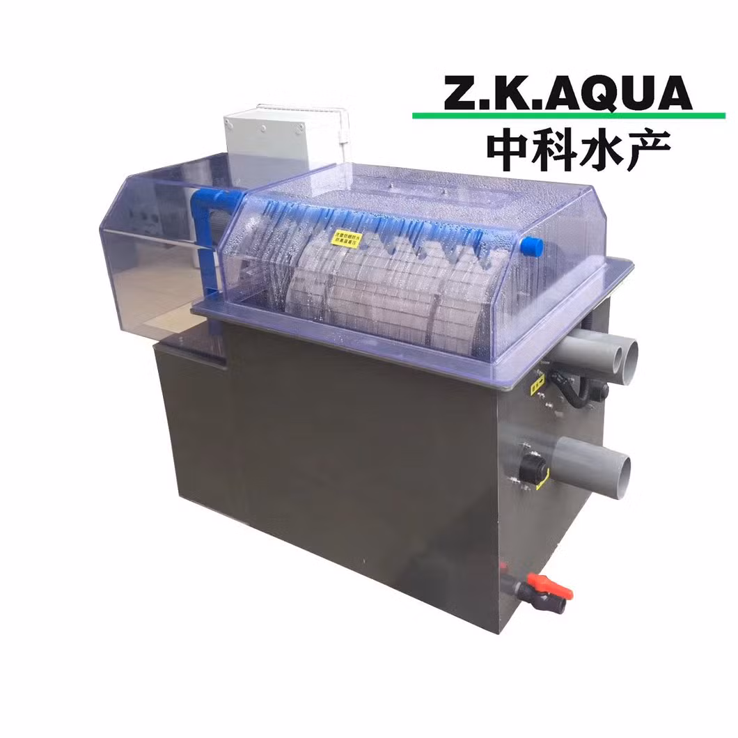 Sturdy Corrosion Resistant Rotary Drum Filter with Ras