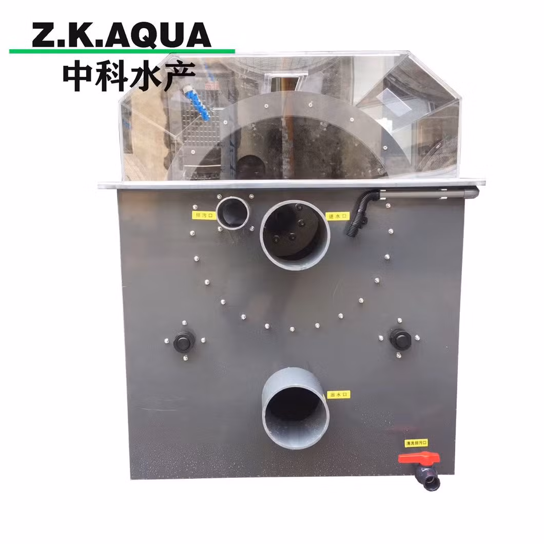 Sturdy Corrosion Resistant Rotary Drum Filter with Ras