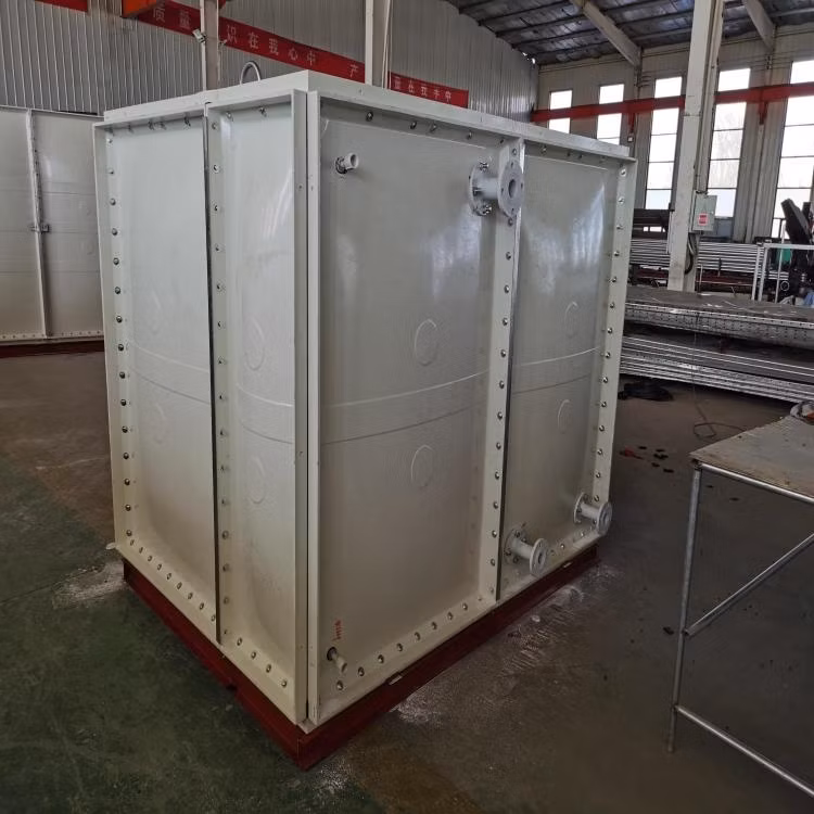 Factory Price GRP FRP Fiberglass Sectional Water Storage Tank 10000 Liter SMC Molded Water Tank for Irrigation