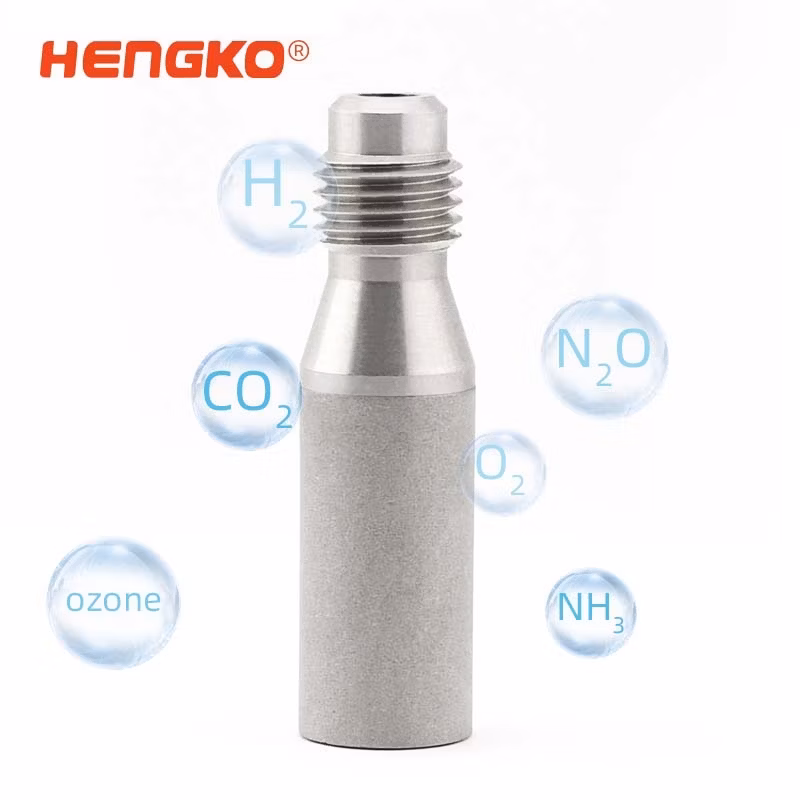 Hengko Porous Sintered Metal Gas Sparger Oxygene CO2 Ozone Air Bubble Diffuser Carbonation Stone