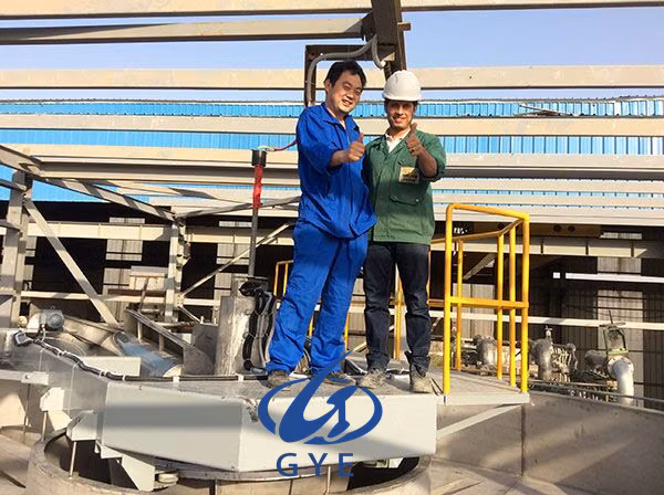 Sewage Treatment Plant Superifical Daf System Circular Shallow Dissolved Air Flotation Machine
