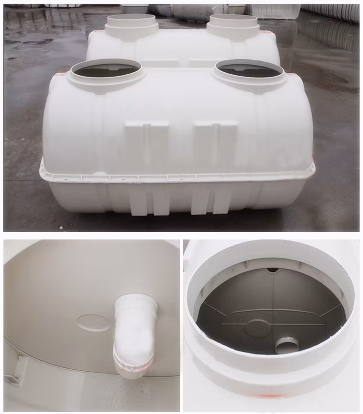 FRP Material Toilet Sewage Septic Tank for Household