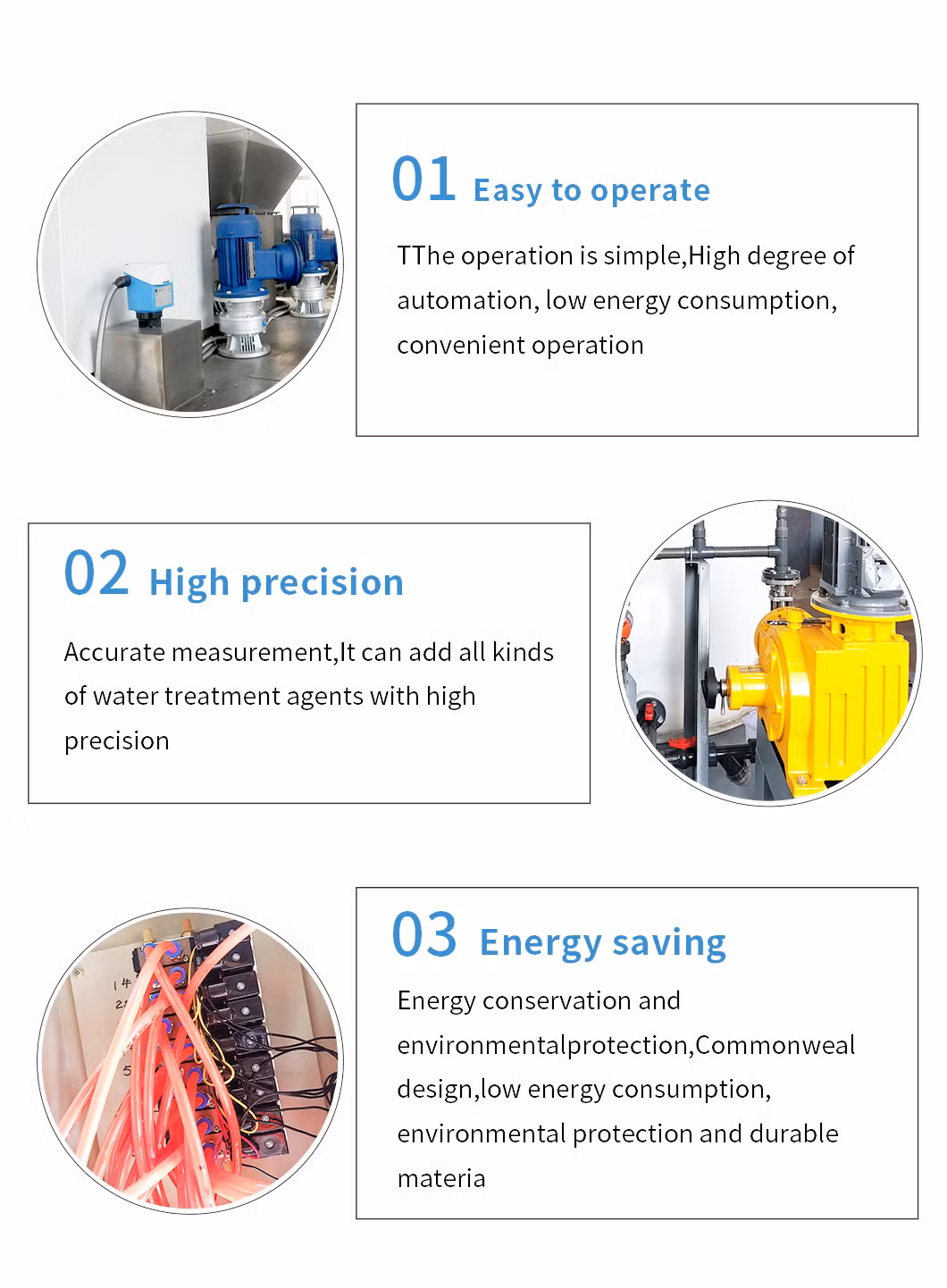 Waste Water Treatment Solid Liquid Separator Automatic Dosing Device Machine