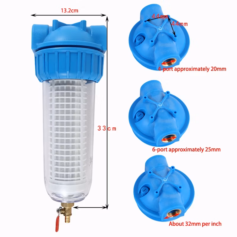 Chicken Drinking Water Filter, Chicken Backwash Filter, Water Tower Explosion-Proof Aquaculture Farm Water Line Filter