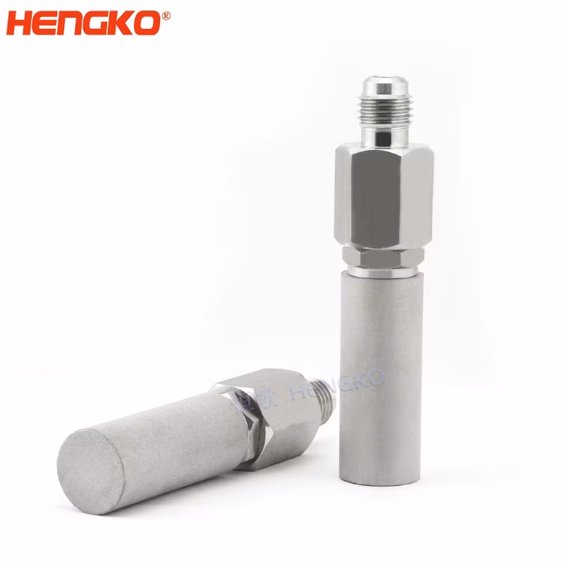 Sintered 316L Stainless Steel Sparger Sintered Metal Filter Diffuser for Ozone Sterilization