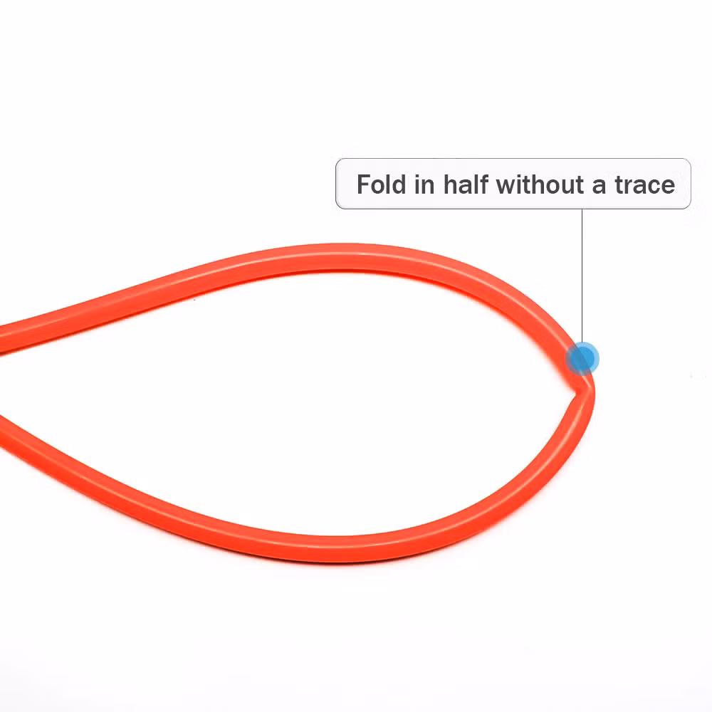 PU6*4-B Blue Orange Flexible High Temperature Air Hose Industrial Manufacturers Polyurethane Pneumatic Tube for Air Compressor