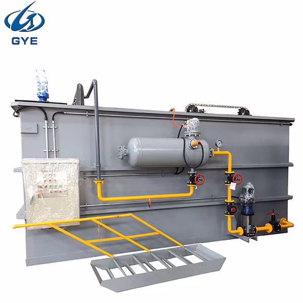 Water Purification Equipment Horizontal Dissolved Air Flotation for Removal Ss