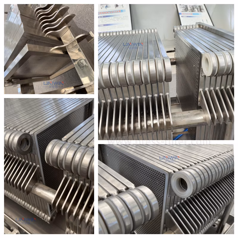 Hot Sale Multiple Layer Stainless Steel Wine Juice Plate Frame Filter Press
