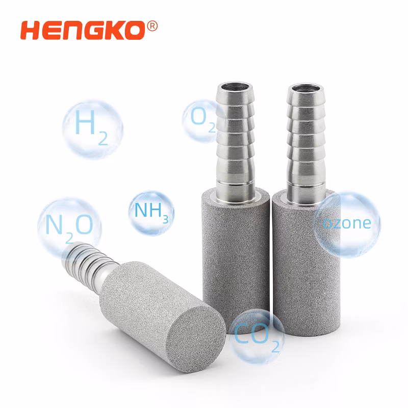 Sintered Porous Powder 316L Stainless Steel Bubble Diffusers Sparger for Bioreactor