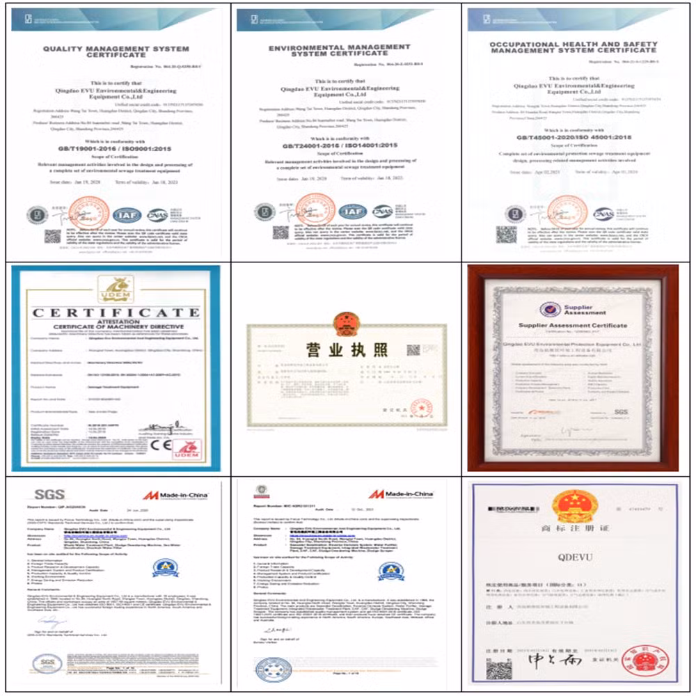 Daf Dissolved Air Flotation Wastewater Recycling Systems Biochemical Precipitation for Sewage Treatment Plant