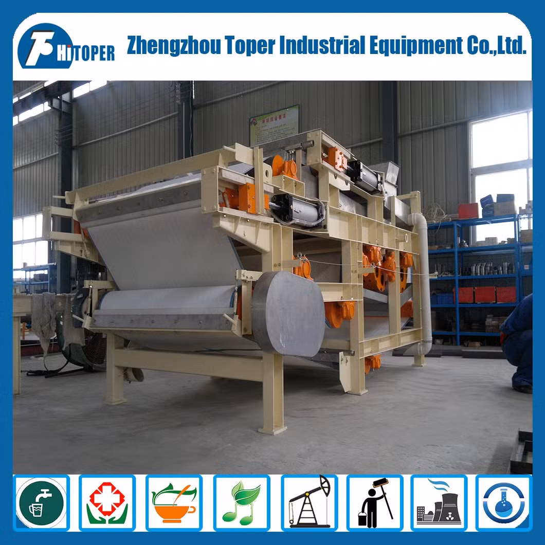 Belt Type Sewage Dewatering Filter Press