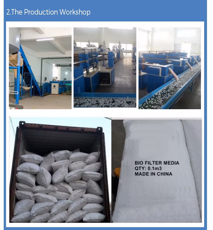 Biotube Biological Filter Biofilter Media Biomedia Mbbr Media PE05 Small Boss Price Biocell