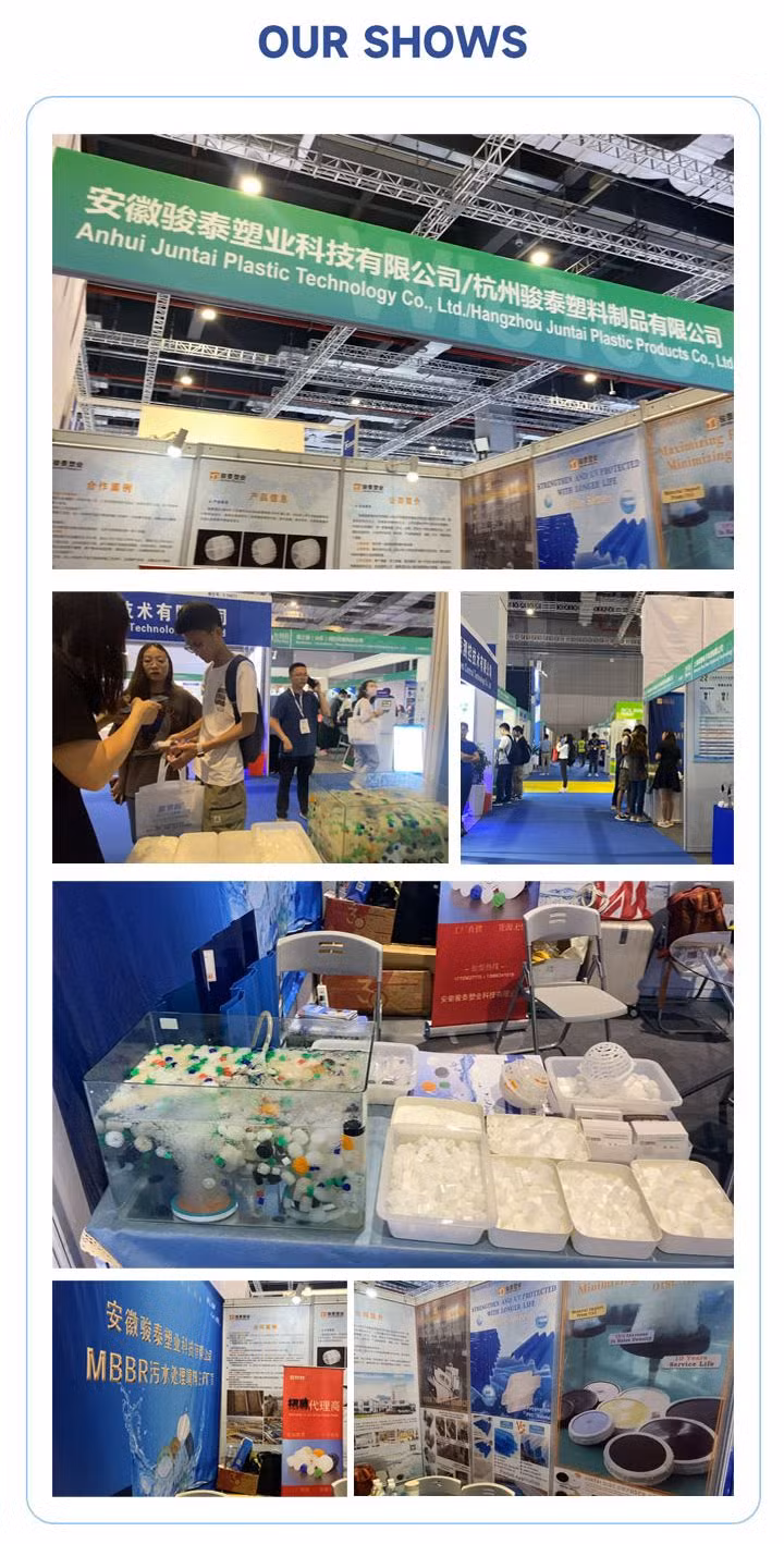 Mbbr Filter Aerobic Pond Biological Hanging Film Fish Tank Aquaculture K1K2K3 Fluidized Bed Mbbr Filler