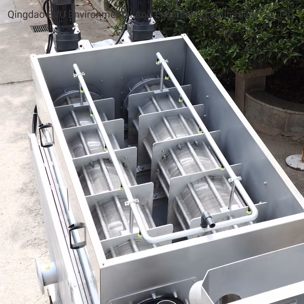 Wastewater Water Treatment System Automatic Sludge Dewatering Filter Press Machine for Solid-Liquid Separation