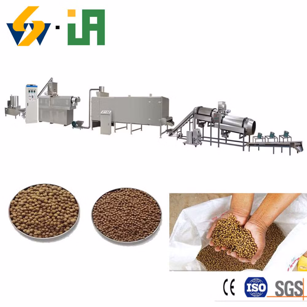 Floating Fish Feed Extruder Machine Aquaculture Fish Feed Pelleting Machines Fish Feed Pelletizer