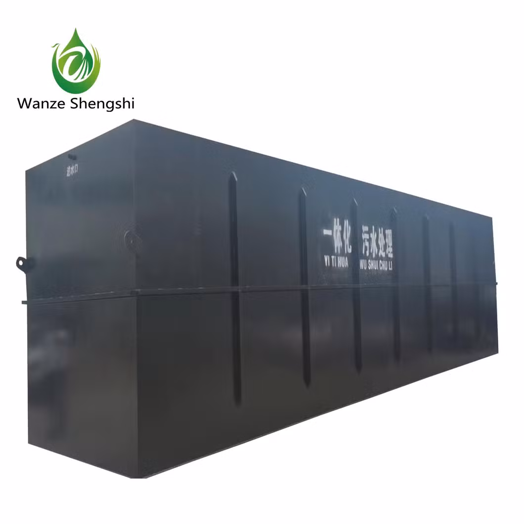 Wwtp Sewage Mbbr Membrane Mbr Treatment Integrated Package Equipment