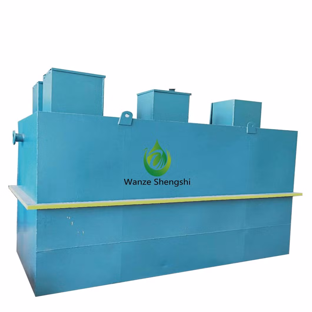 Wwtp Sewage Mbbr Membrane Mbr Treatment Integrated Package Equipment