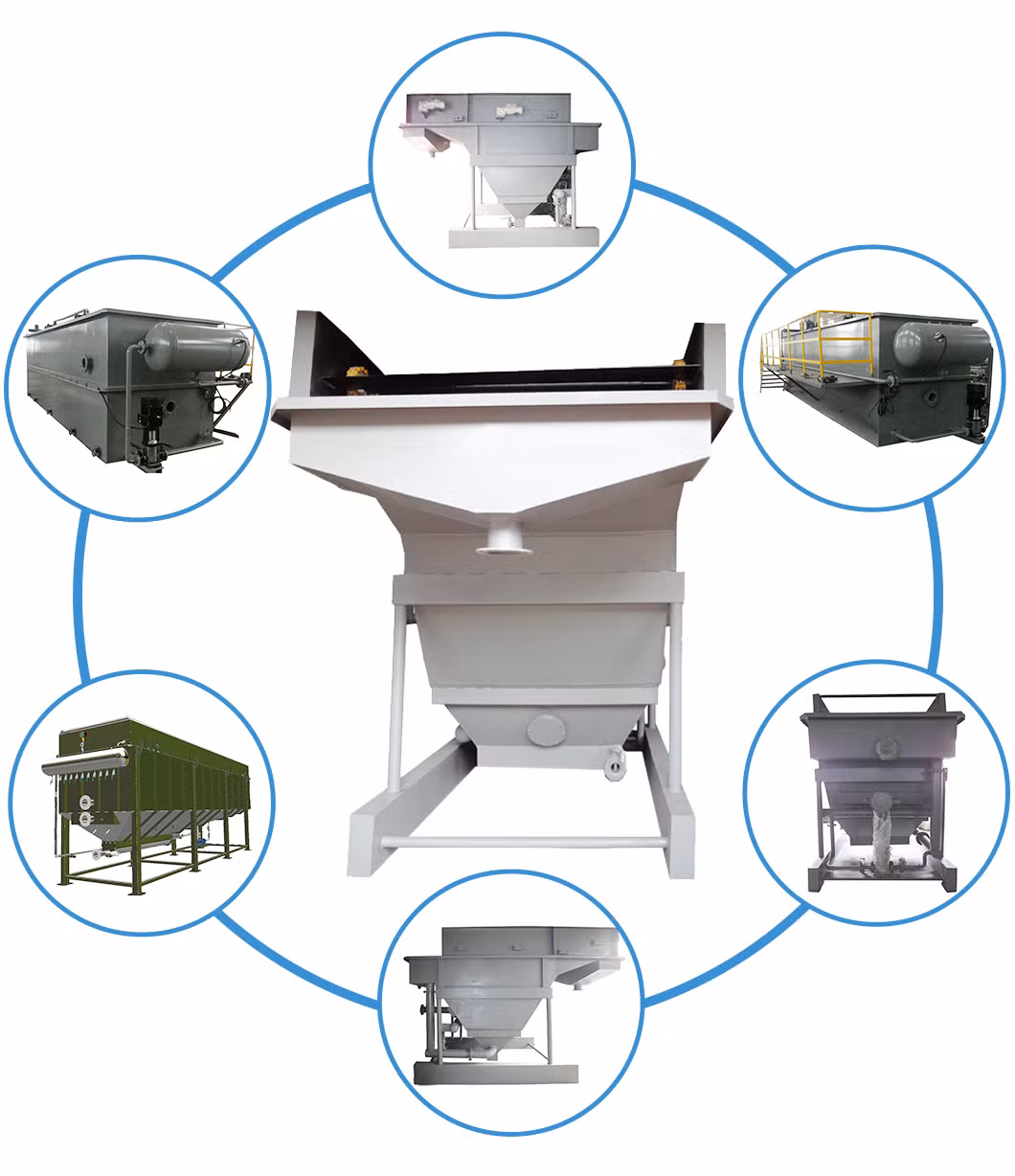 Water Treatment Machinery Daf System Dissolved Air Flotation Unit for Slaughtering Wastewater Treatment